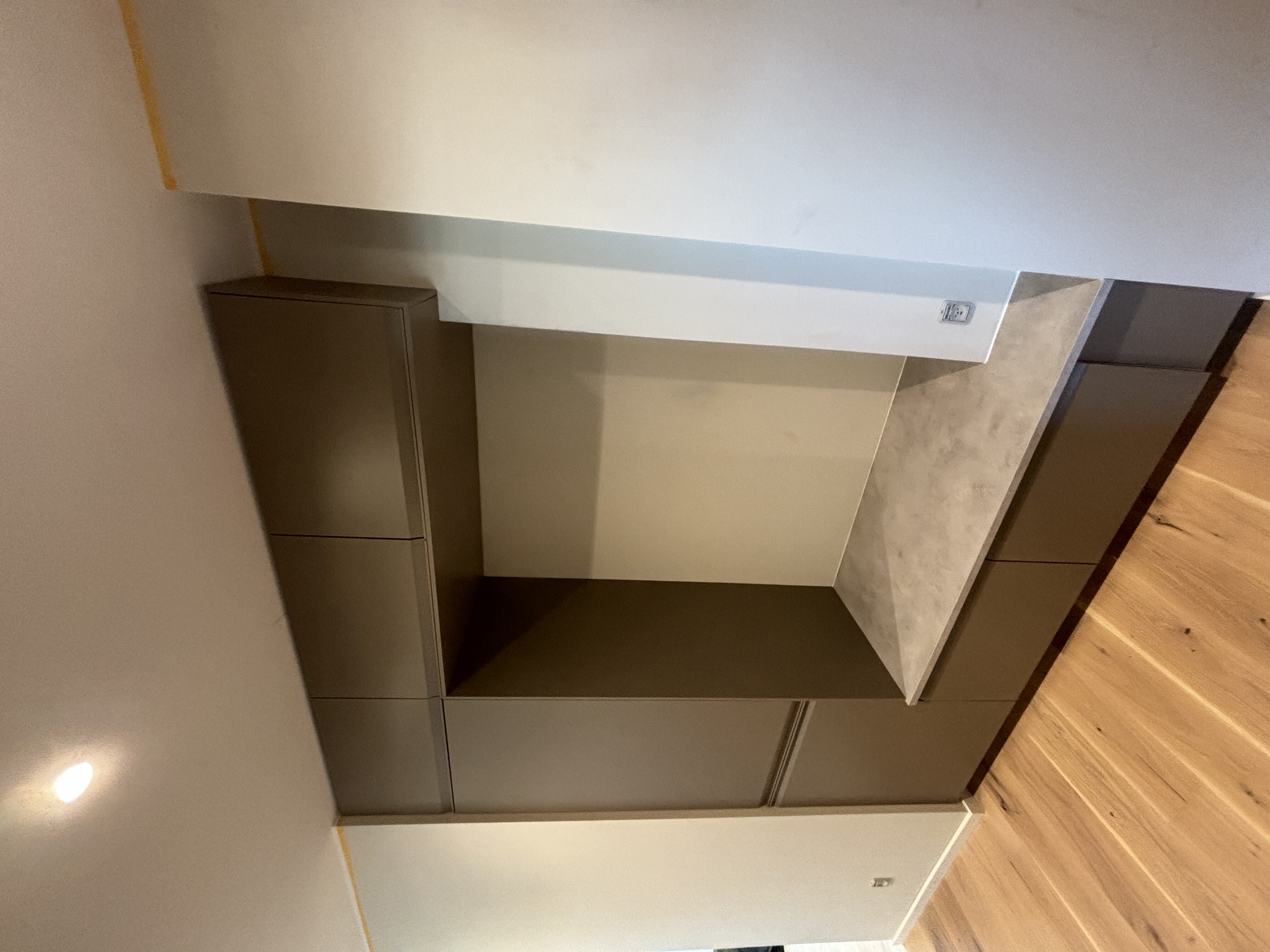 Tilbygning under konstruktion