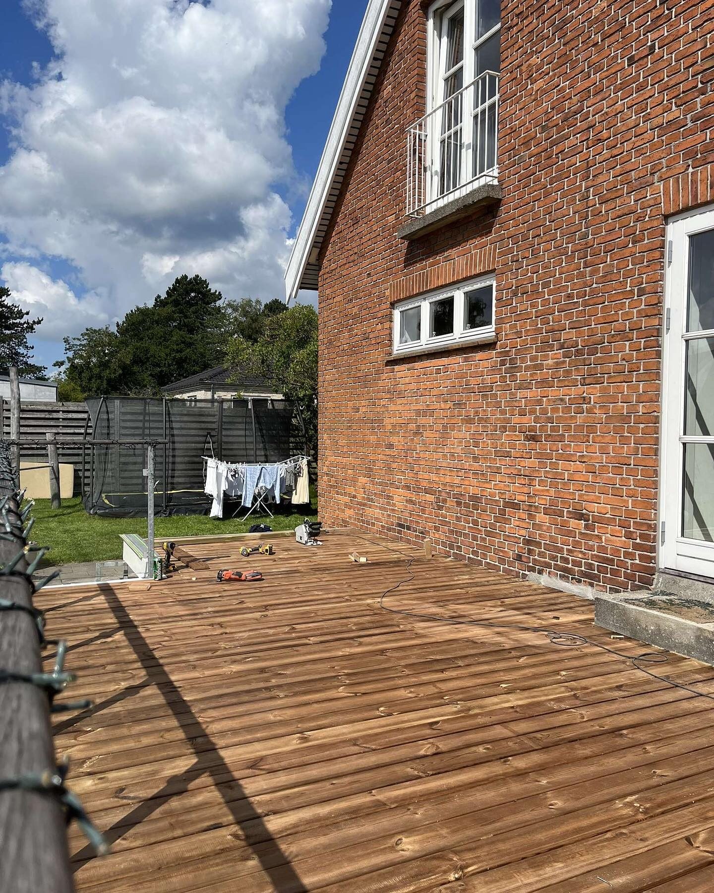 Træterrasse bygget af Schaefer og Risom