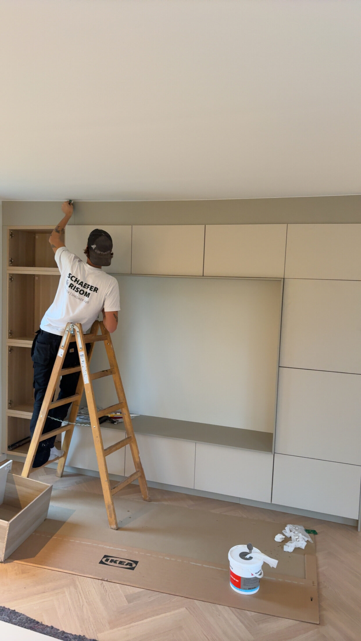 Færdig tilbygning – indvendig