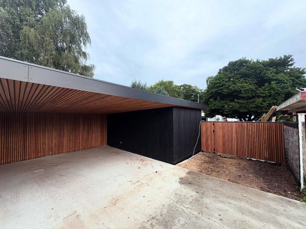 Carport Gilleleje – Hårdtræs Beklædning