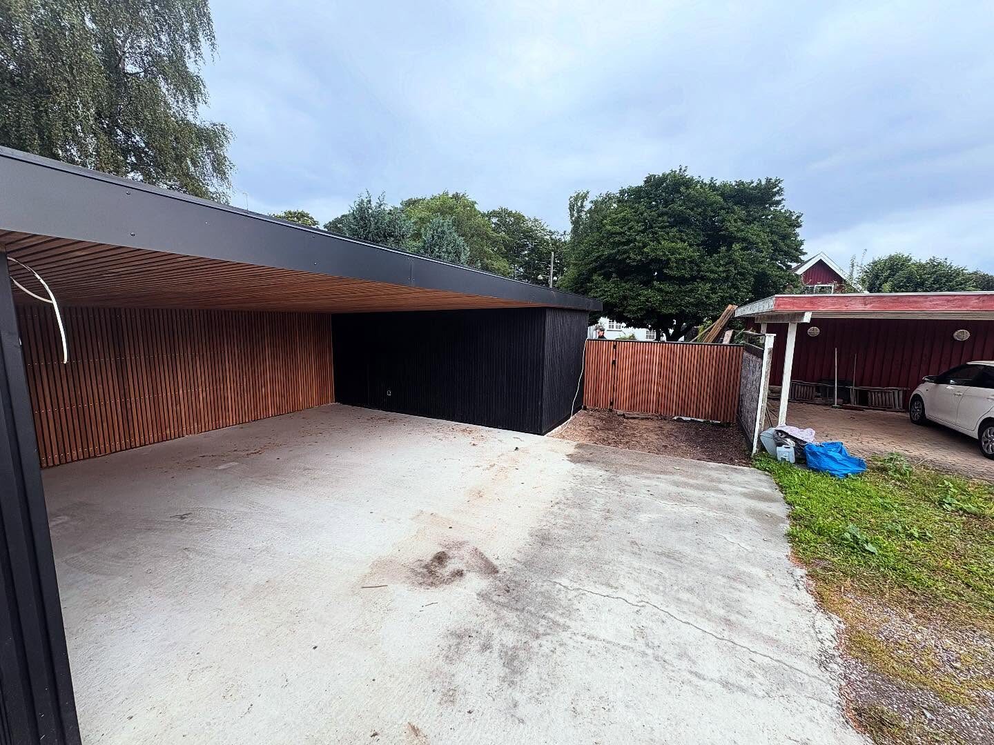 Carport Gilleleje - Hårdtræs Beklædning - Schaefer & Risom
