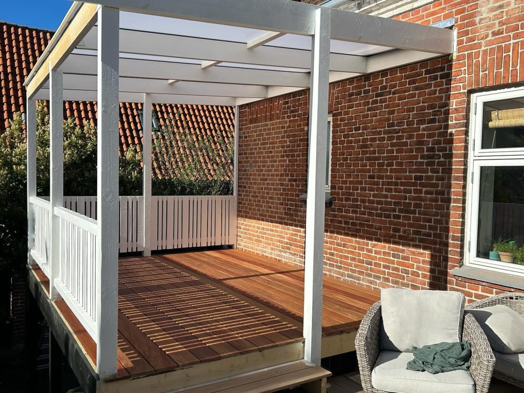 Træterrasse Juni 2024